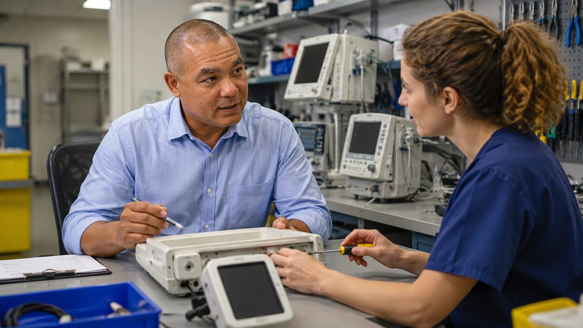 Biomedical loaner equipment readiness review