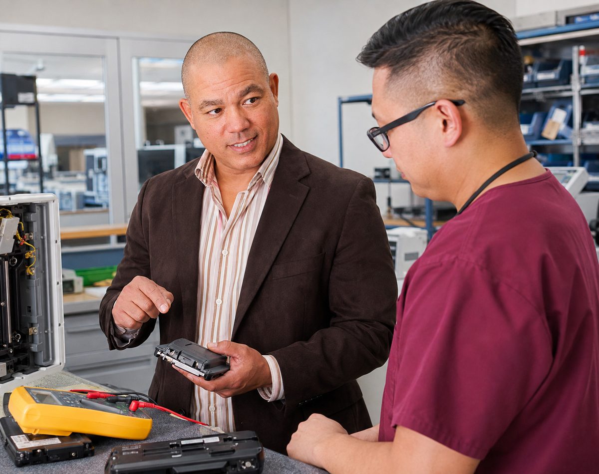 Devin Guides Safe Battery Verification