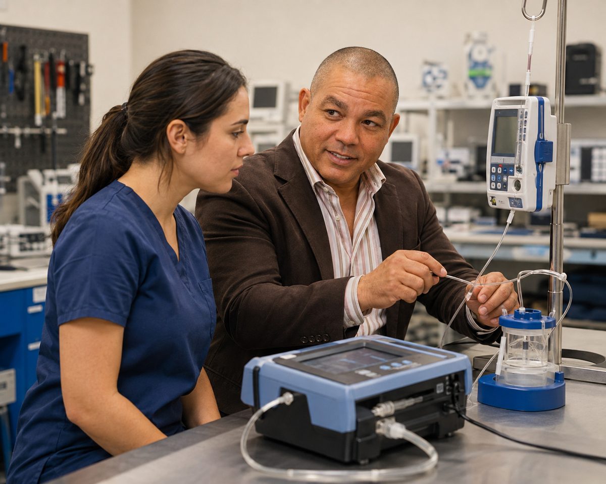 Devin Leads Infusion Pump Testing