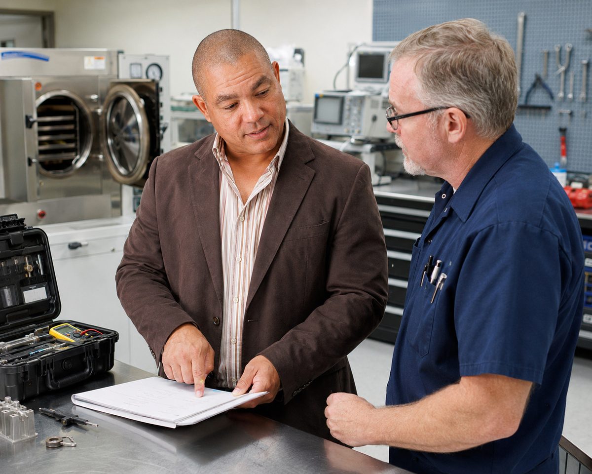 Devin Reviews Sterilizer Maintenance Logs