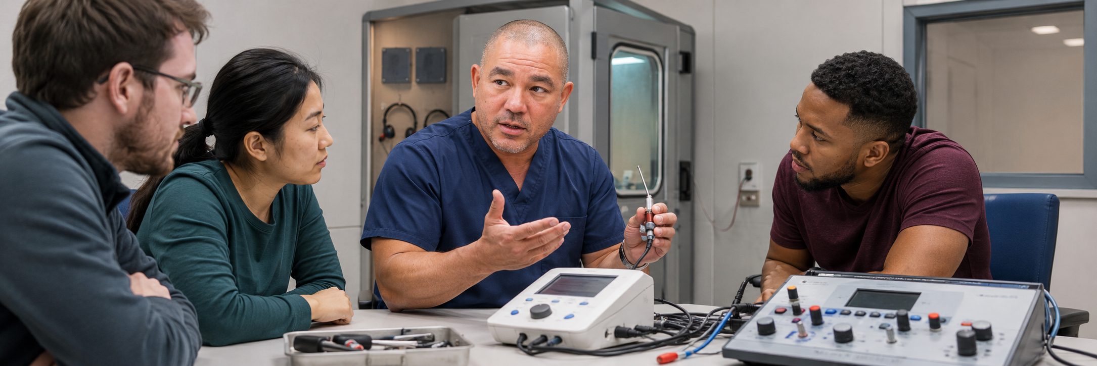 Laboratory biosafety cabinet certification and airflow testing by HTM specialists
