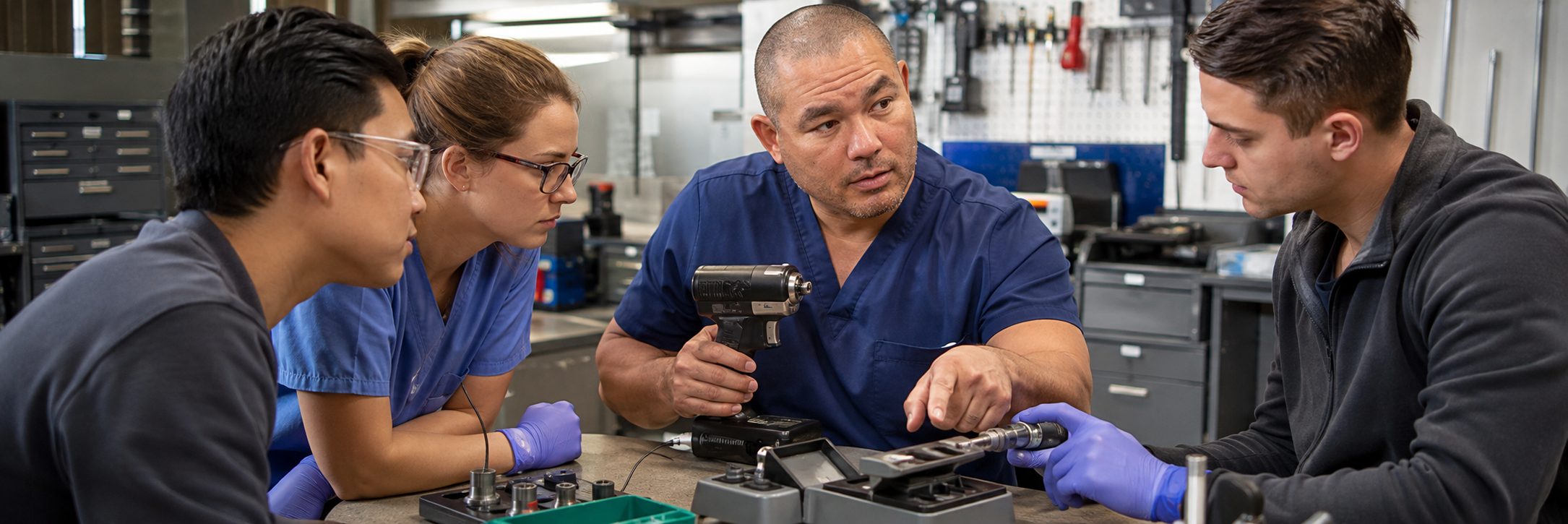 Ventilator service and equipment depot maintenance | BiomedRx HTM services Ventilator and transport monitor service in a hospital equipment depot