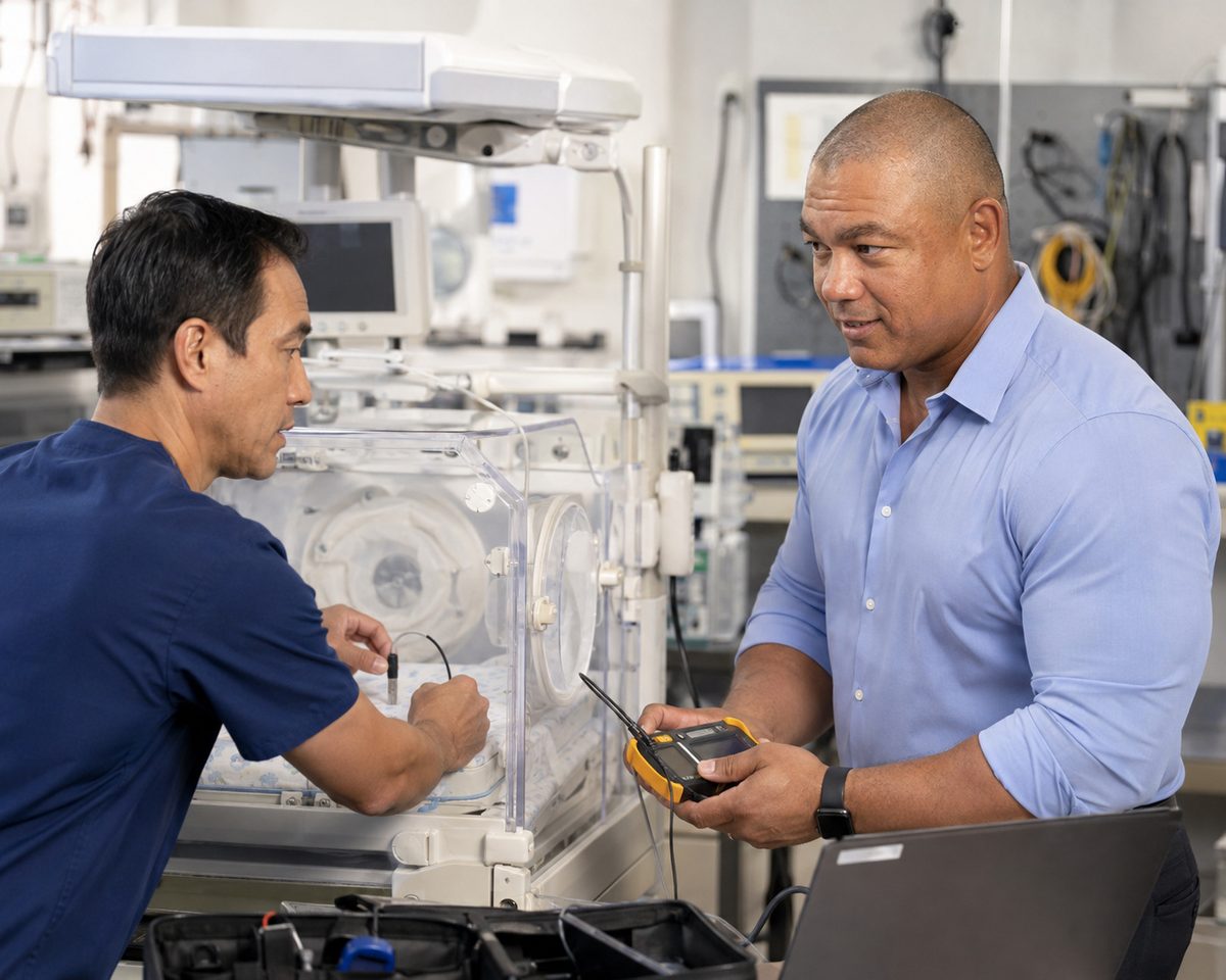 Neonatal incubator temperature verification training
