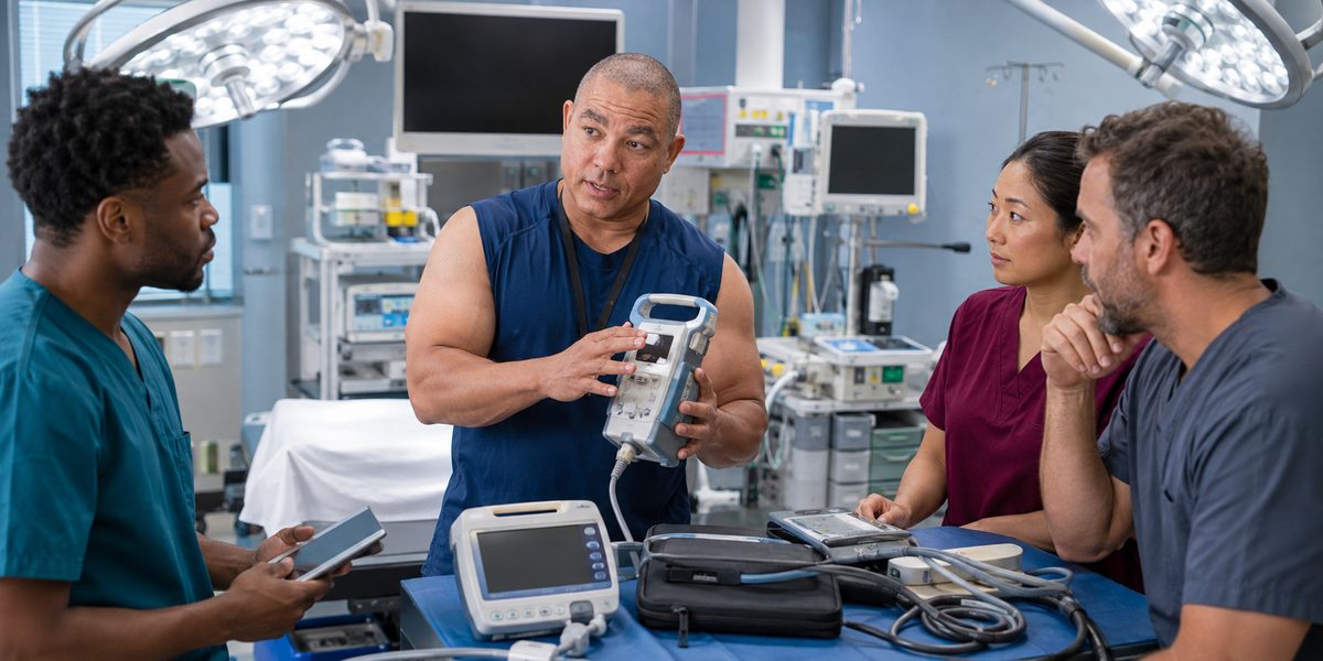 Operating room equipment inspection lesson